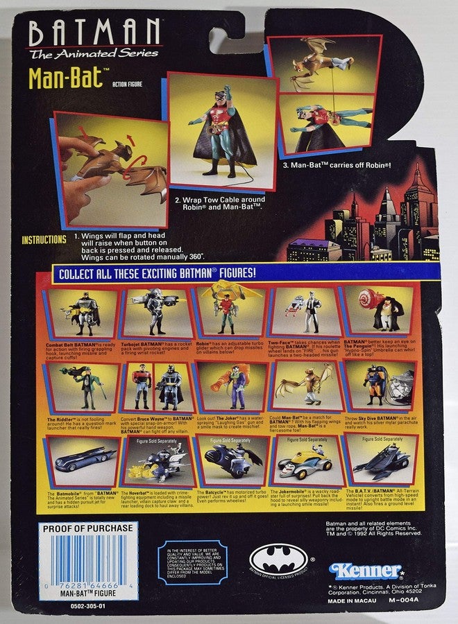 Batman the Animated Series Manbat Figure - Image 3